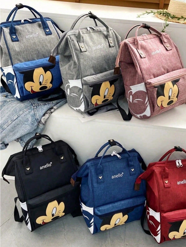 Disney Mickey And Printed Backpack