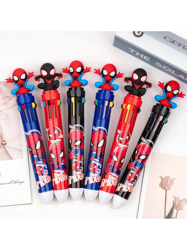 Spider Hero Character Style Multi-Color Neutral Pen