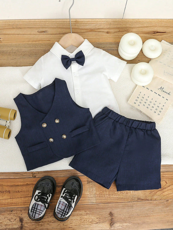 Baby Boys Summer Gentleman Outfit Set
