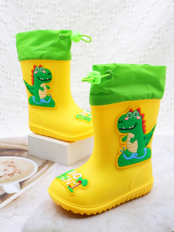 1 Pair Cartoon Dinosaur Children's Rain Boots