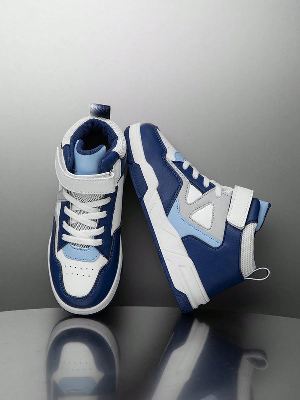 1 Pair Kids High-Top Sports Shoes