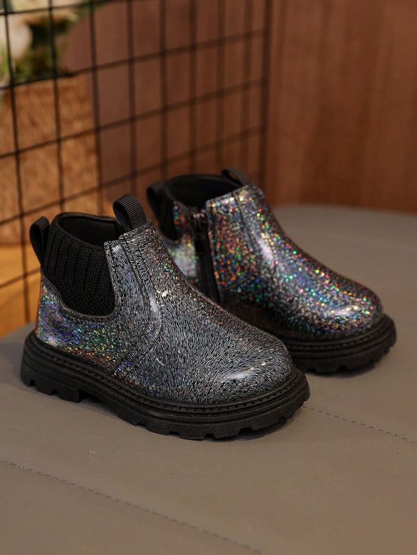 1 Pair Toddler Girls' Fashion Boots