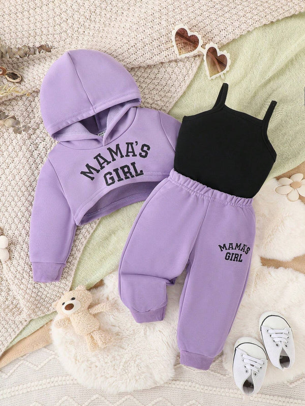 Minimalist Sportswear Hoodie Set