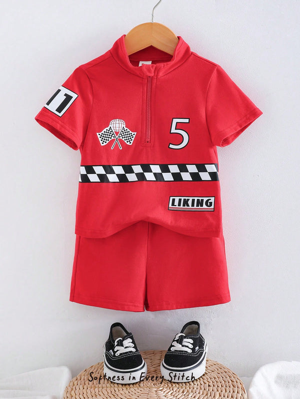 Cozy Pixies 2pcs Toddler Boys Set