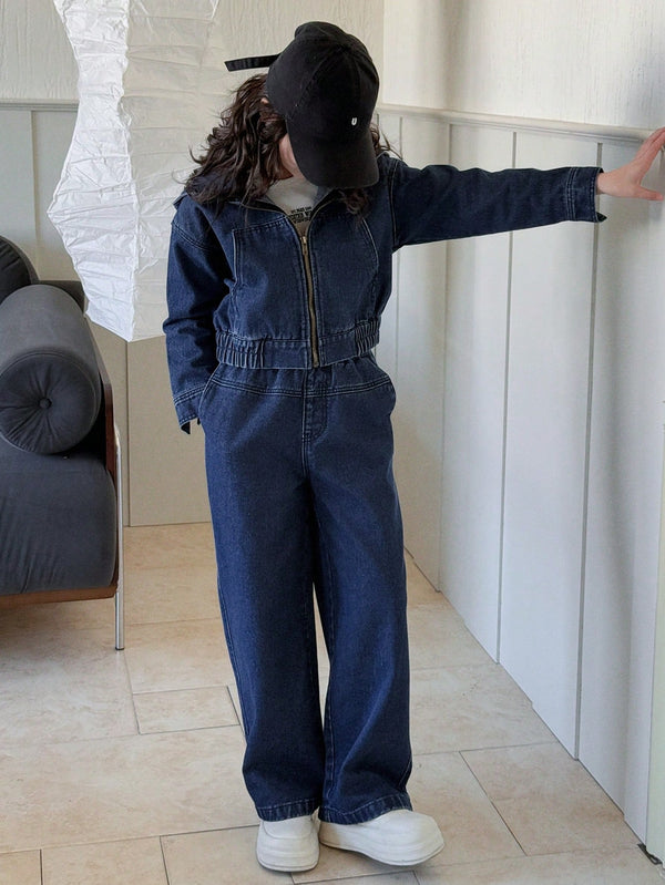 Dazy Kids Tween Girl Tween Girl Denim Outfit