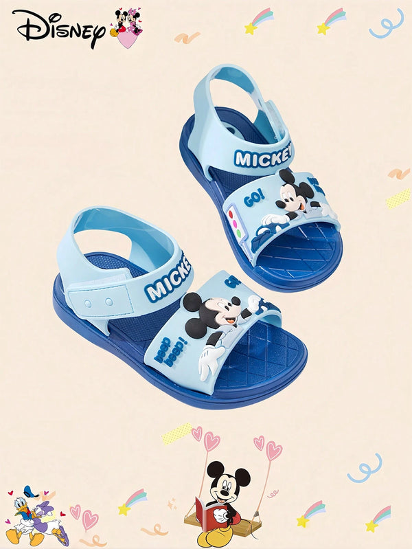 Children's Pink Blue Mickey Sandals