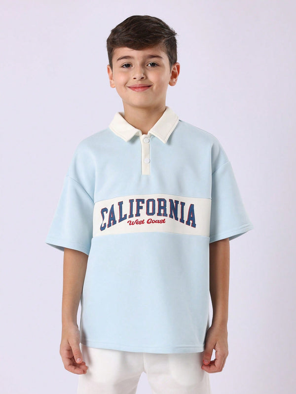 SUMWON California West Coast Collegiate Athletics Polo Shirt