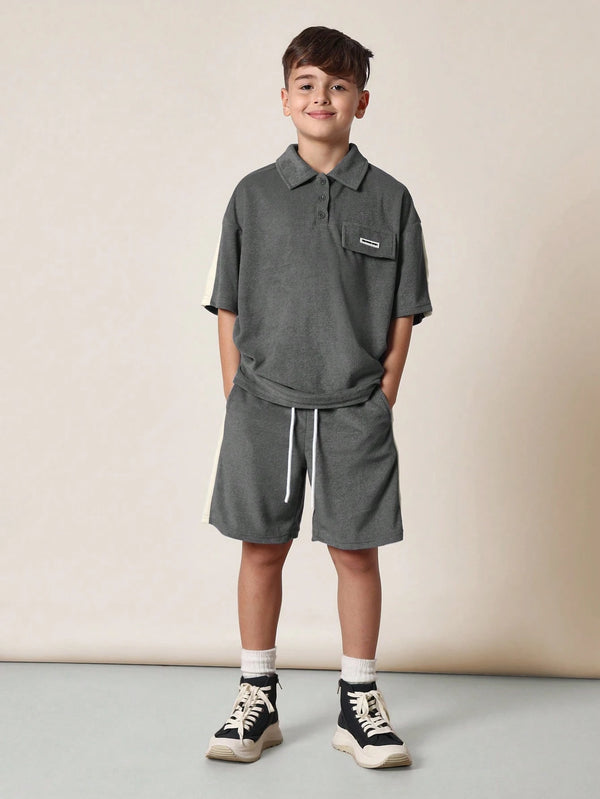 SUMWON Oversized Fit Terry Lounge Set