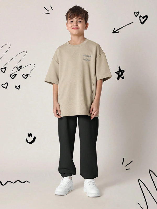 SUMWON Skate Crew X La Project Streetwear Sweatshirt Jogger Set