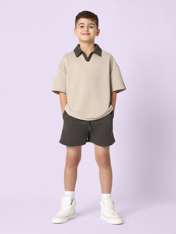 SUMWON Stylish Youth Two-Piece Polo Co-Ord Set