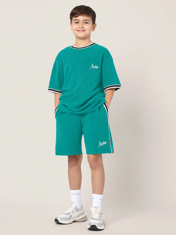 SUMWON Two-Piece New York Sportswear Co-Ord Set