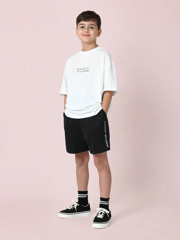 SUMWON Youth Athletic Casual Summer Two-Piece Set