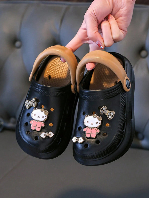 1 Pair Girls' Comfortable Breathable Hollow Out Sandals